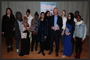 founder of freedom charity visited leyton six form college