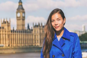 Woman in London